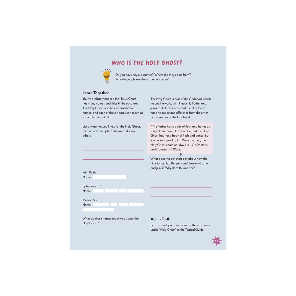 PREORDER Follow Thou Me: A Child-Parent Baptism and Confirmation Preparation Workbook