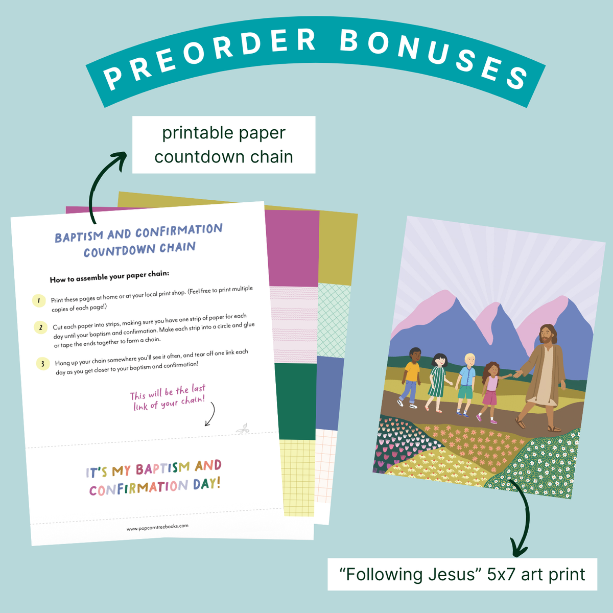 PREORDER Follow Thou Me: A Child-Parent Baptism and Confirmation Preparation Workbook