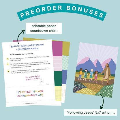 PREORDER Follow Thou Me: A Child-Parent Baptism and Confirmation Preparation Workbook
