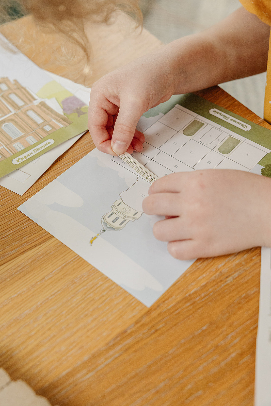 Temple Builder Sticker Kit