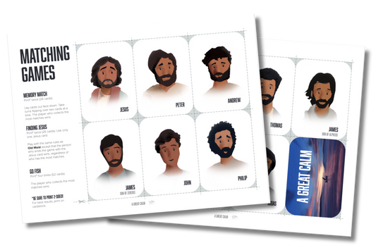 FREE Jesus and the Twelve Disciples Printable Games