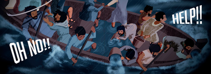 A Great Calm: The Sea, the Storm, and the Savior